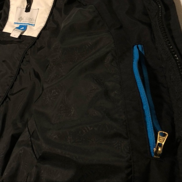 Columbia Black and White Omni-Tech Interchange Jacket Size XS Bugaboo - Picture 11 of 13